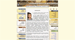 Desktop Screenshot of e-kisterseg.hu